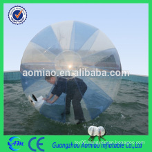 Hald blue color water walking ball cheap zorb balls for sale, good water ball price for people